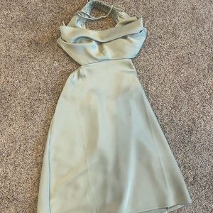 Princess Polly Jenna mini dress sage